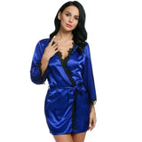 Sexy Luxury  Nightgown Kimono Bathrobe - UltimateIntimate