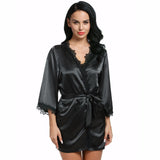 Sexy Luxury  Nightgown Kimono Bathrobe - UltimateIntimate