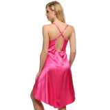 Sexy SatinV-neck Nightdress 6 Colors - UltimateIntimate