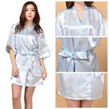 Silk Satin Wedding Bride Bridesmaid Robe