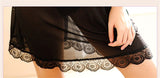 Womens Nightdress Sexy Lace Splicing Nightgowns Batwing Sleeve V-Neck Woman Sleepwear Nightgown Chemise De Nuit Ladies Nightgown